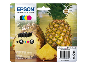 Tinteiro EPSON nº 604 (Pack4 T10G1/T10G2/T10G3/T10G4) T10G6