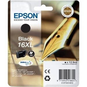 Tinteiro EPSON nº 16XL WF-2010.2510.530.2540 T1631 "Black"