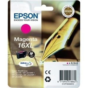 Tinteiro EPSON nº 16XL WF-2010.2510.2530.2540 T1633 "Magenta"