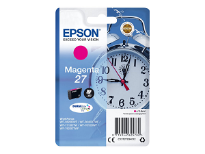 Tinteiro EPSON nº 27 WF-3620.3640.7110.7620 T2703 "Magenta"