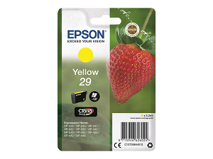 Tinteiro EPSON nº 29 XP-235.245.335.345.435.445 T2984 Yellow