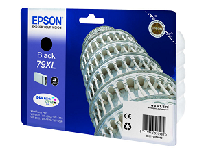 Tinteiro EPSON WorkForce Pro 79XL T7901 (2.6Kpág@5%) "Black" 