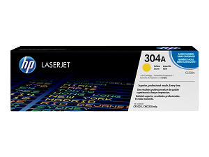 Toner HP Color LaserJet nº 304A CC532A (2.8Kpág@5%) "Yellow"