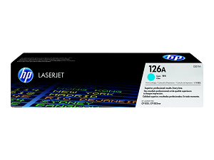 Toner HP nº 126A CE311A (1Kpág@5%) "Cyan"