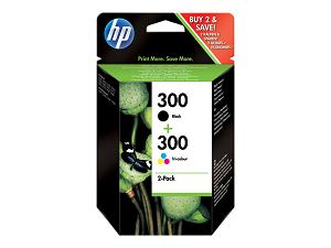 Tinteiro HP nº 300 (Pack CC640E+CC643E) CN637E Black+Color