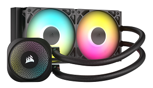 CORSAIR NAUTILUS 240 RS ARGB Liquid CPU Cooler "Black"