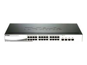 D-LINK DGS-1210-24 Smart Managed Switch 24-Port + 4-Port SFP