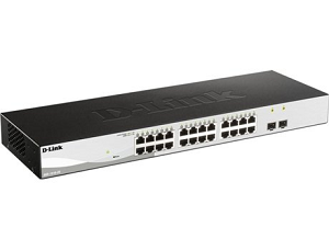 D-LINK DGS-1210-26 Smart Managed Switch 24-Port + 2-Port SFP
