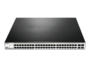 D-LINK DGS-1210-52 48-Port PoE+ Gigabit Switch (370W) 4xSFP