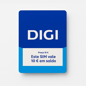 DIGI Cartão SIM 5G Pré-Pago