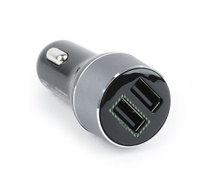 GEMBIRD Carregador Isqueiro (1xUSB 5V/2.1A+1xUSB 12V/1.5A)