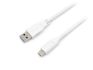 Cabo EQUIP USB 3.0 (Type-C-M«»A-M) 2.0Mts "White"