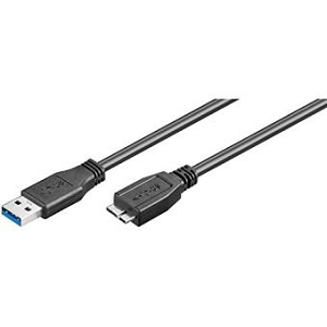 Cabo EWENT USB3.0 (A«»Micro-B) 1.0Mts "Black"