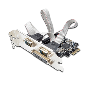 Placa EWENT PCI-E Controladora 1xIEEE1284+2xRS232