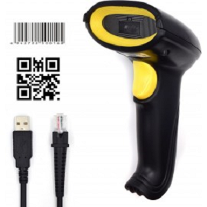 Pistola POS CCD EWENT EW3410 USB 2D com Suporte "Black"