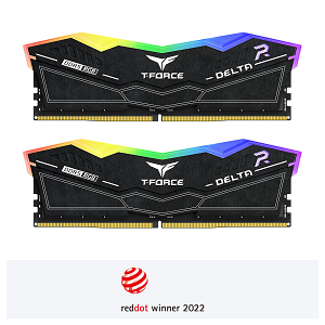 DIMM 2x8Gb DDR5 PC-6000 CL38 T-FORCE DELTA RGB "Black"