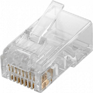 Ficha RJ45 de cravar CAT6