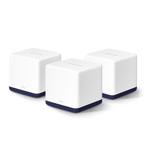 MERCUSYS Halo H50G AC1900 Whole Home Mesh Wi-Fi System Pack3