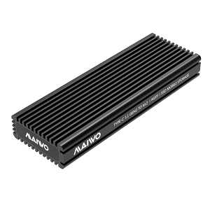Caixa Externa MAIWO SSD M.2 PCIe NVMe«»USB3.1 Type-C "Black"