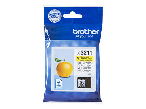 Tinteiro BROTHER LC3211Y (200pág@5%) "Yellow"
