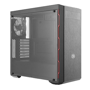 Caixa COOLERMASTER MidiTower MASTERBOX MB600L "Black Red"