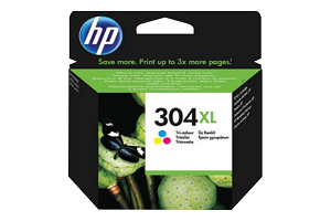 Tinteiro HP nº 304XL N9K07AE (300pág@5%) "Color"