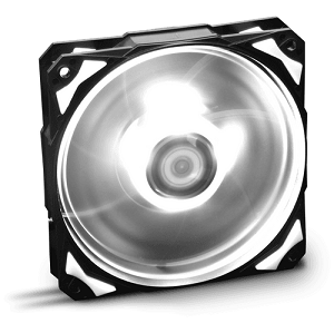 Cooler para Caixas NOX Hummer H-FAN LED 120x120x25mm "White"