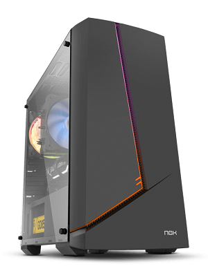 Caixa MiniTower NOX Infinity Alpha ARGB "Black"