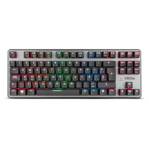 Teclado NOX KROM Kernel TKL Mechanical Gaming RGB PT