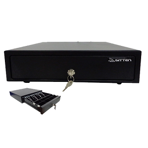 Mini Gaveta de Dinheiro SITTEN HS-330E RJ11 "Black"  