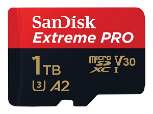 Micro Secure Digital Card SANDISK Extreme Pro 1T1b (SD)