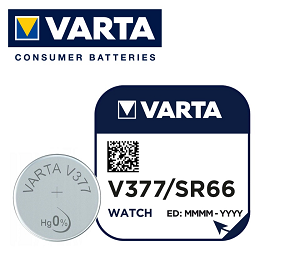 Pilha Oxido de Prata 1.55V V377~SR626SW
