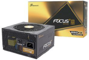 Fonte Alimentação SEASONIC FOCUS+ Gold 650W 80+ Gold
