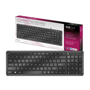 Teclado MKplus Compact PT USB "Black"