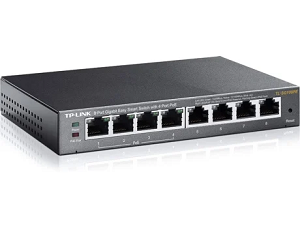 TP-LINK TL-SG108PE 8-Port Gigabit Smart Switch 4xPoE (64W)