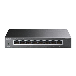 TP-LINK TL-SG108S Switch Gigabit 8-Port 10/100/1000Mbps