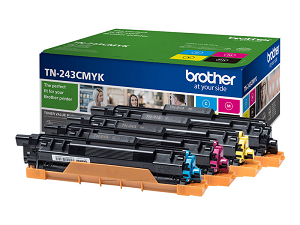 Toner BROTHER TN243CMYK Value Pack (1Kpág@5%) "BK/C/M/Y"
