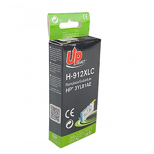 Tinteiro COMPATIVEL HP nº 912XL 3YL81AE "Cyan"
