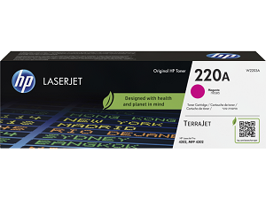 Toner HP Color LaserJet nº 220A W2203A (1.8Kpág@5%) "Magenta